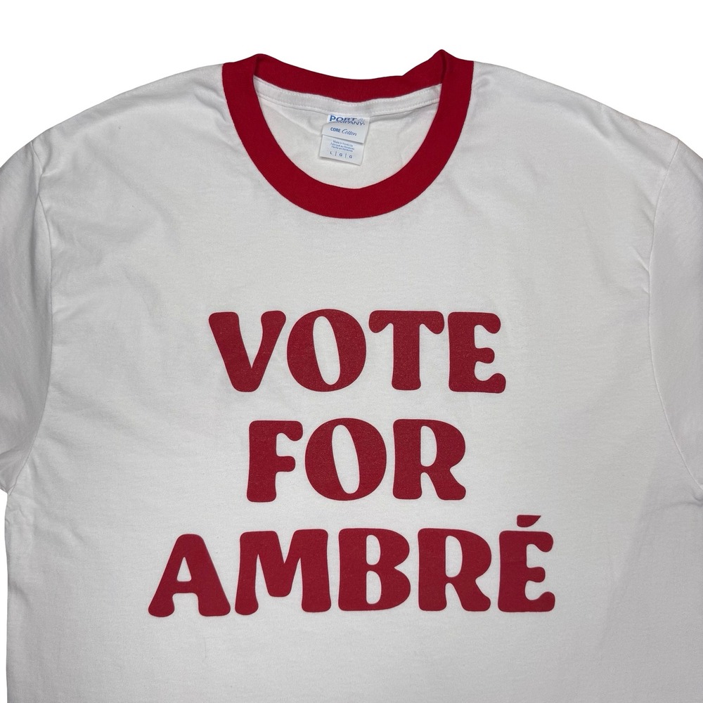 Ambre Ambré - Vote for Ambre concert tour merch shirt